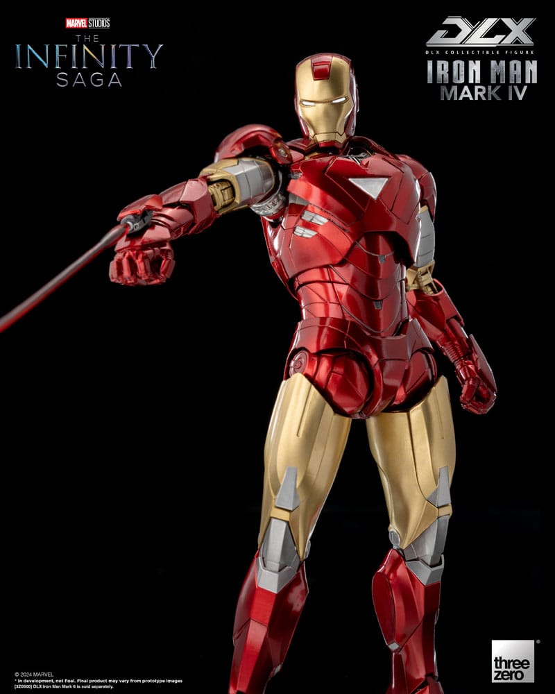 Infinity Saga DLX Action Figure 1/12 Iron Man Mark 4 17 cm