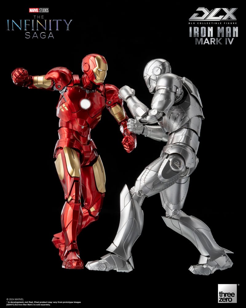 Infinity Saga DLX Action Figure 1/12 Iron Man Mark 4 17 cm