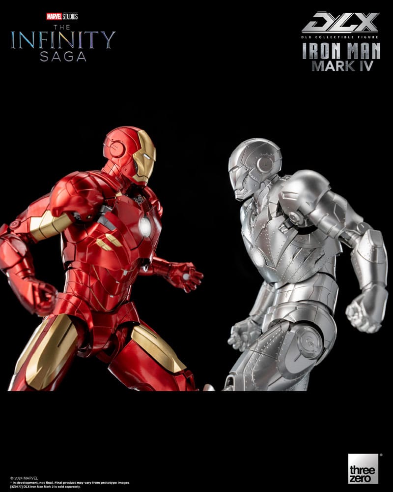 Infinity Saga DLX Action Figure 1/12 Iron Man Mark 4 17 cm