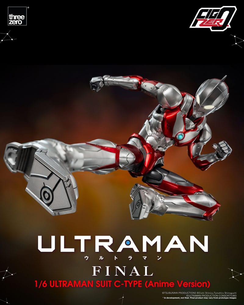 Ultraman FigZero Action Figure 1/6 Ultraman Suit C-Type (Anime Version) 31 cm