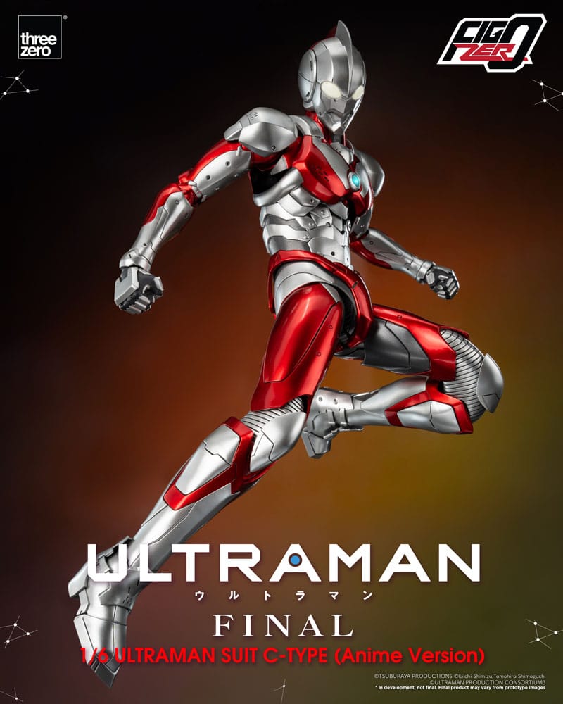 Ultraman FigZero Action Figure 1/6 Ultraman Suit C-Type (Anime Version) 31 cm