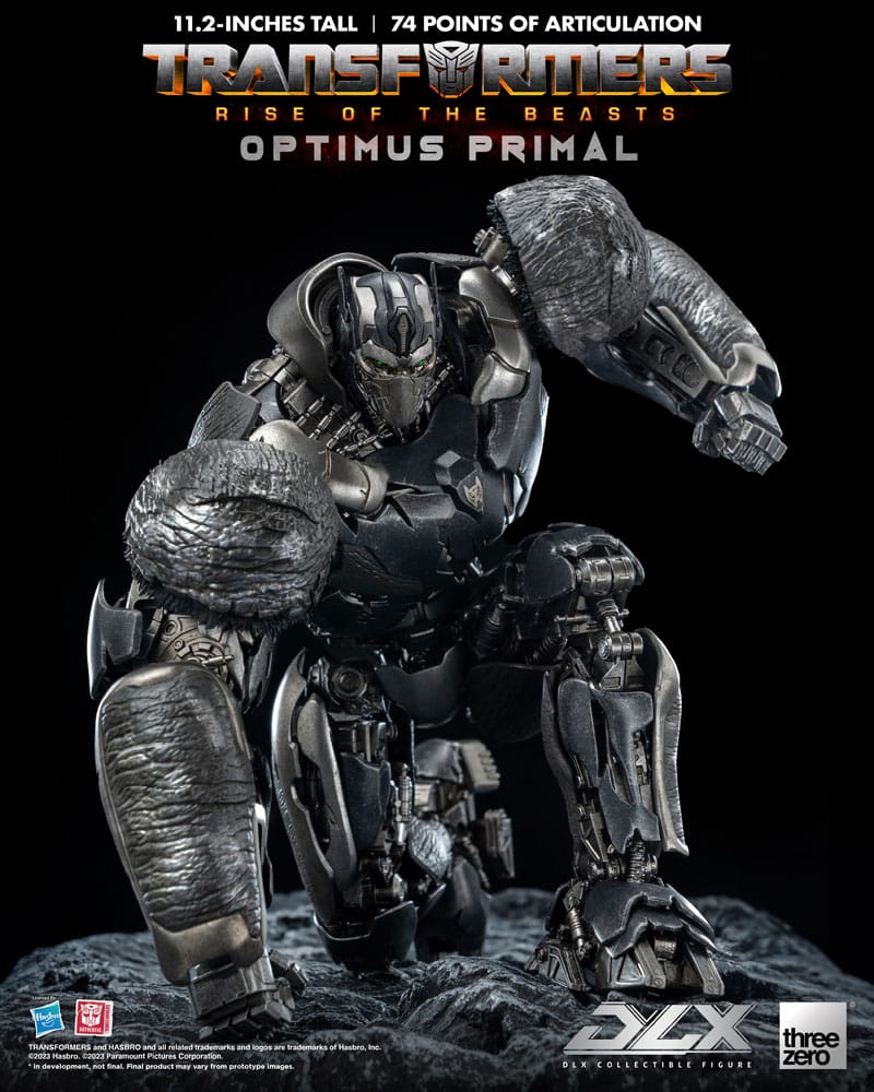 Transformers: Rise of the Beasts DLX Action Figure 1/6 Optimus Primal 28 cm