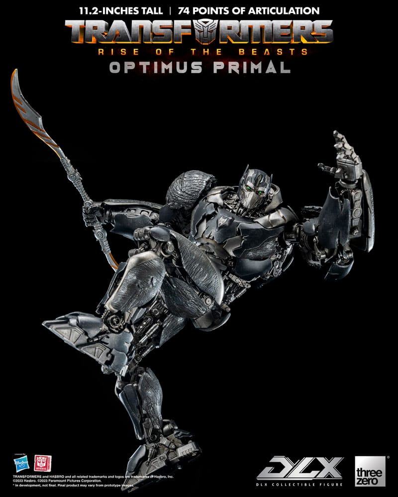 Transformers: Rise of the Beasts DLX Action Figure 1/6 Optimus Primal 28 cm