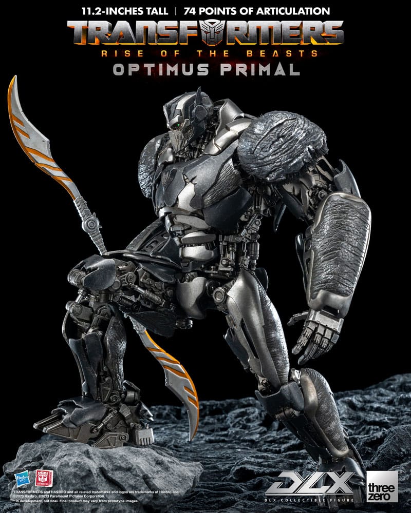Transformers: Rise of the Beasts DLX Action Figure 1/6 Optimus Primal 28 cm