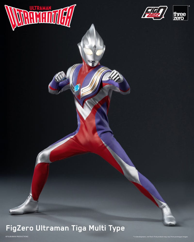 Ultraman Tiga FigZero Action Figure 1/6 Ultraman Tiga Multi Type 32 cm