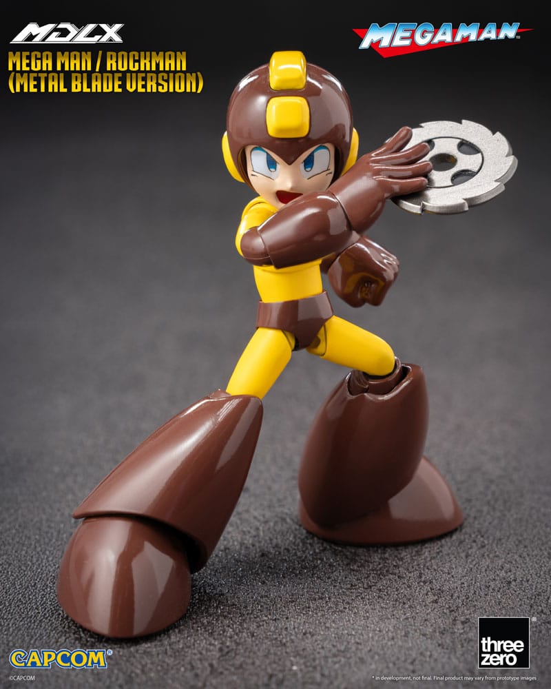 Mega Man MDLX Action Figure Mega Man / Rockman (Metal Blade Version) 10 cm