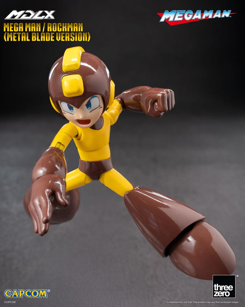 Mega Man MDLX Action Figure Mega Man / Rockman (Metal Blade Version) 10 cm