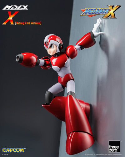 Mega Man MDLX Action Figure Rockman X / Mega Man X (Rising Fire Version) 12 cm