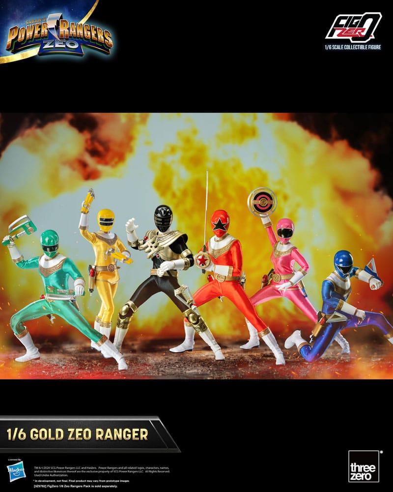 Power Rangers Zeo FigZero Action Figure 1/6 Ranger V Red 30 cm