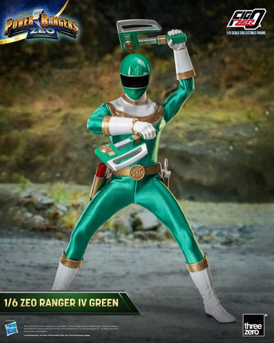 Power Rangers Zeo FigZero Action Figure 1/6 Ranger IV Green 30 cm