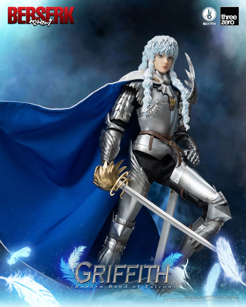 Berserk Action Figure 1/6 Griffith (Reborn Band of Falcon) Deluxe Edition 40 cm