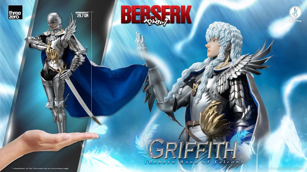 Berserk Action Figure 1/6 Griffith (Reborn Band of Falcon) Deluxe Edition 40 cm