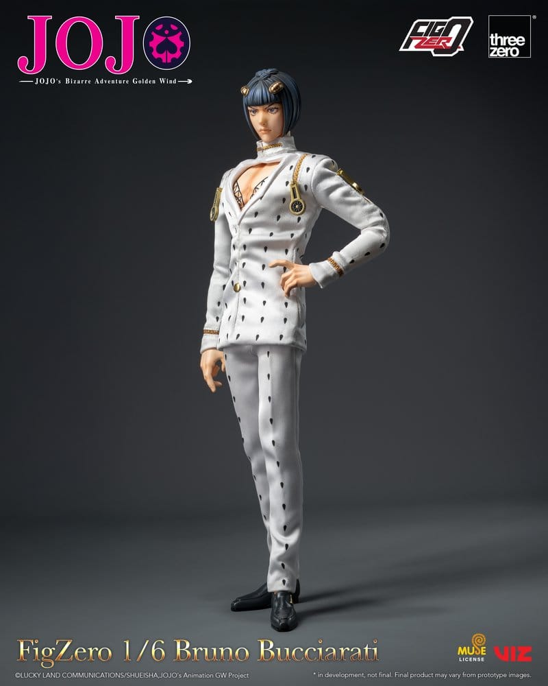 Jojo's Bizarre Adventure: Golden Wind FigZero Action Figure 1/6 Bruno Bucciarati 31 cm