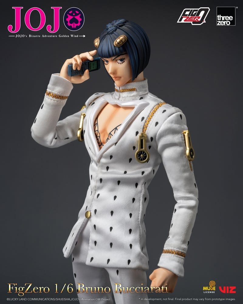 Jojo's Bizarre Adventure: Golden Wind FigZero Action Figure 1/6 Bruno Bucciarati 31 cm