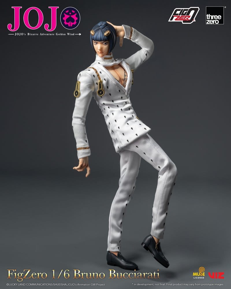 Jojo's Bizarre Adventure: Golden Wind FigZero Action Figure 1/6 Bruno Bucciarati 31 cm