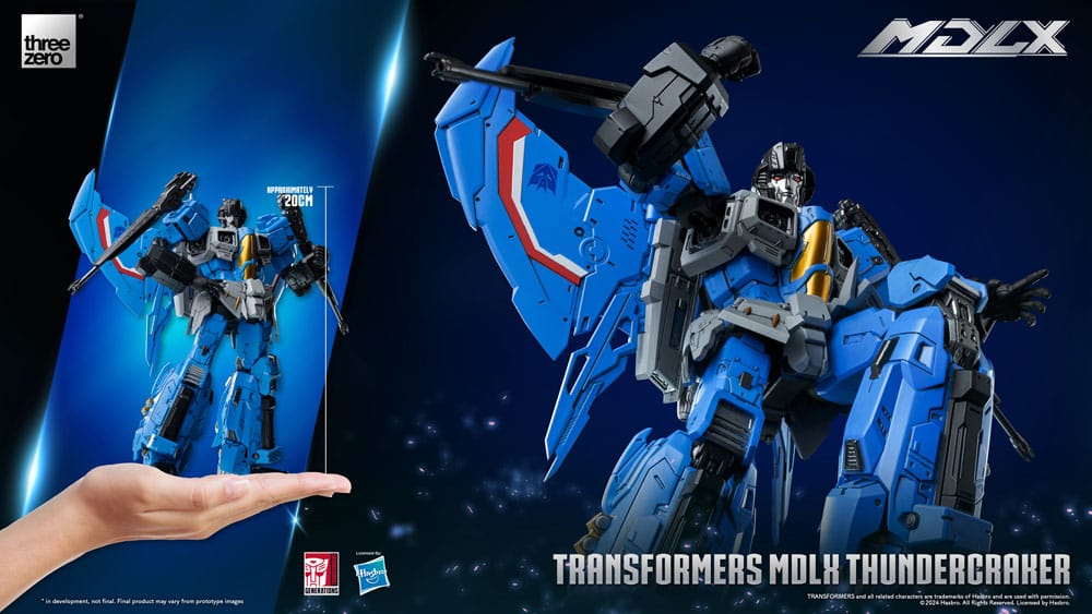 Transformers MDLX Action Figure Thundercracker 20 cm - Damaged packaging