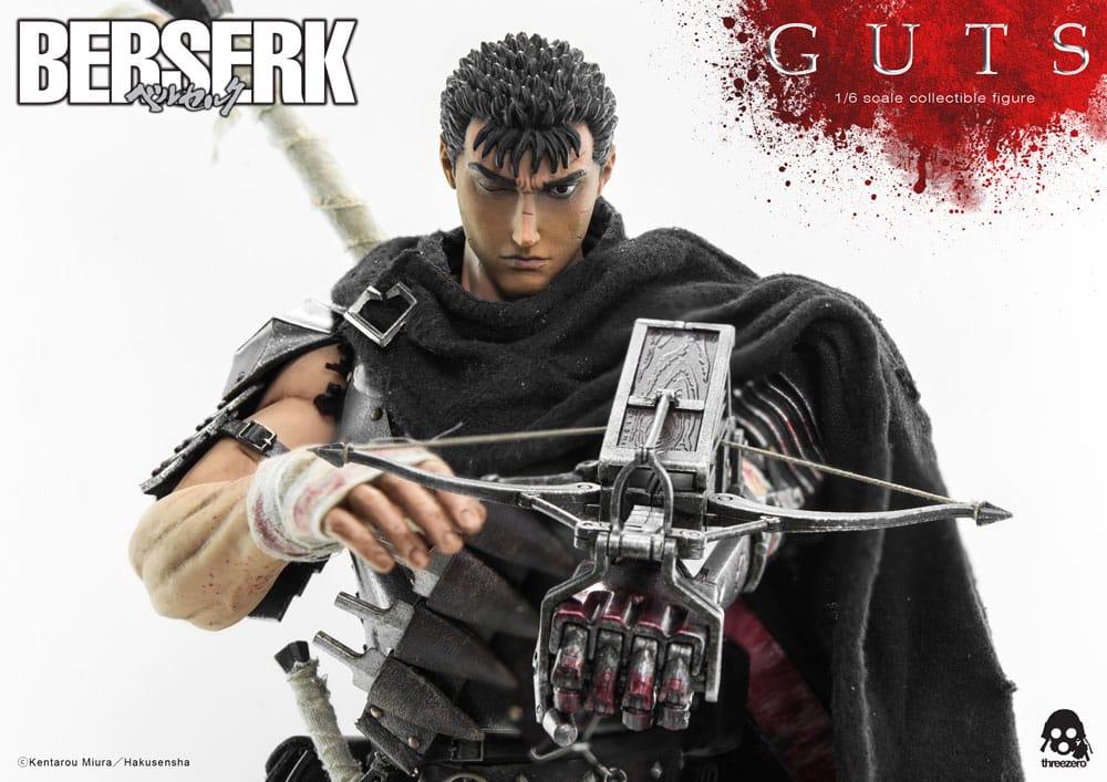 Berserk Action Figure 1/6 Guts (Black Swordsman) 32 cm