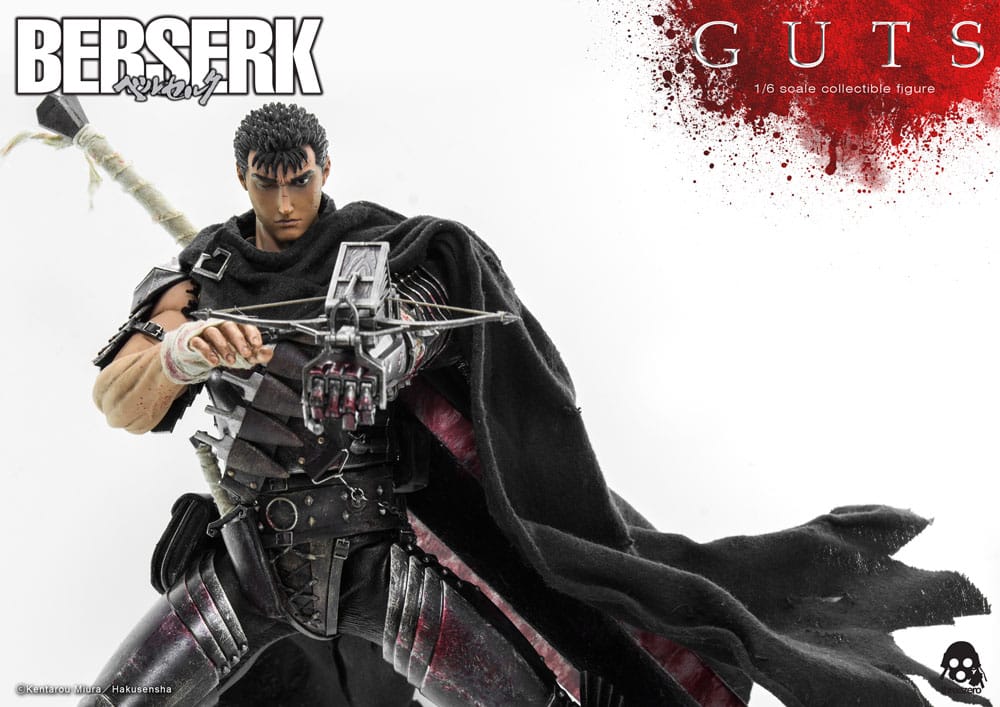 Berserk Action Figure 1/6 Guts (Black Swordsman) 32 cm