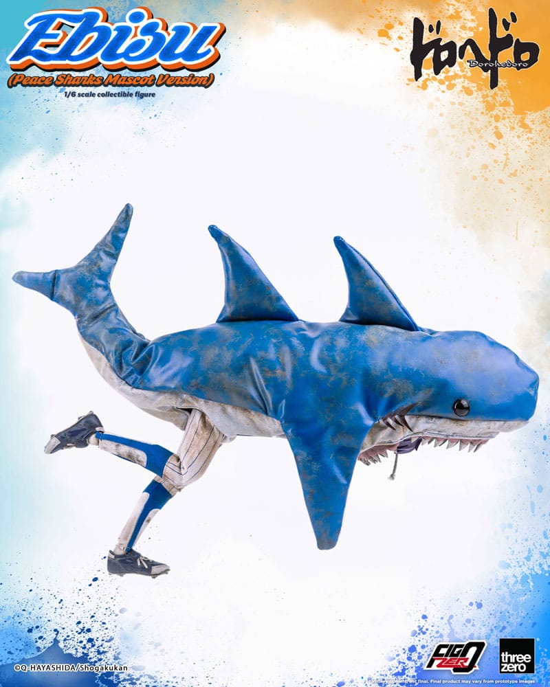 Dorohedoro FigZero Action Figure 1/6 Ebisu Peace Sharks Mascot Ver. 24 cm