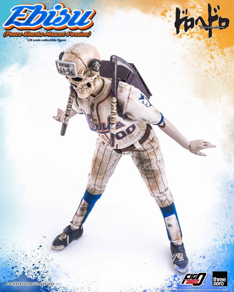 Dorohedoro FigZero Action Figure 1/6 Ebisu Peace Sharks Mascot Ver. 24 cm