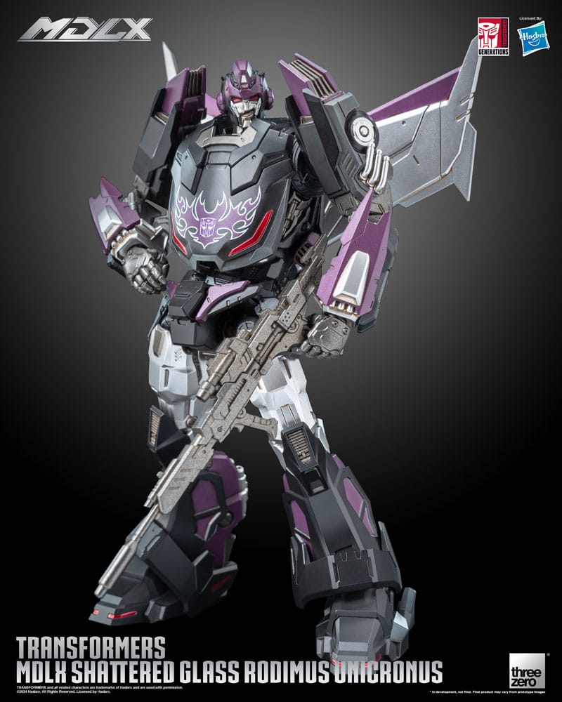 Transformers MDLX Action Figure Shattered Glass Rodimus Unicronus 18 cm