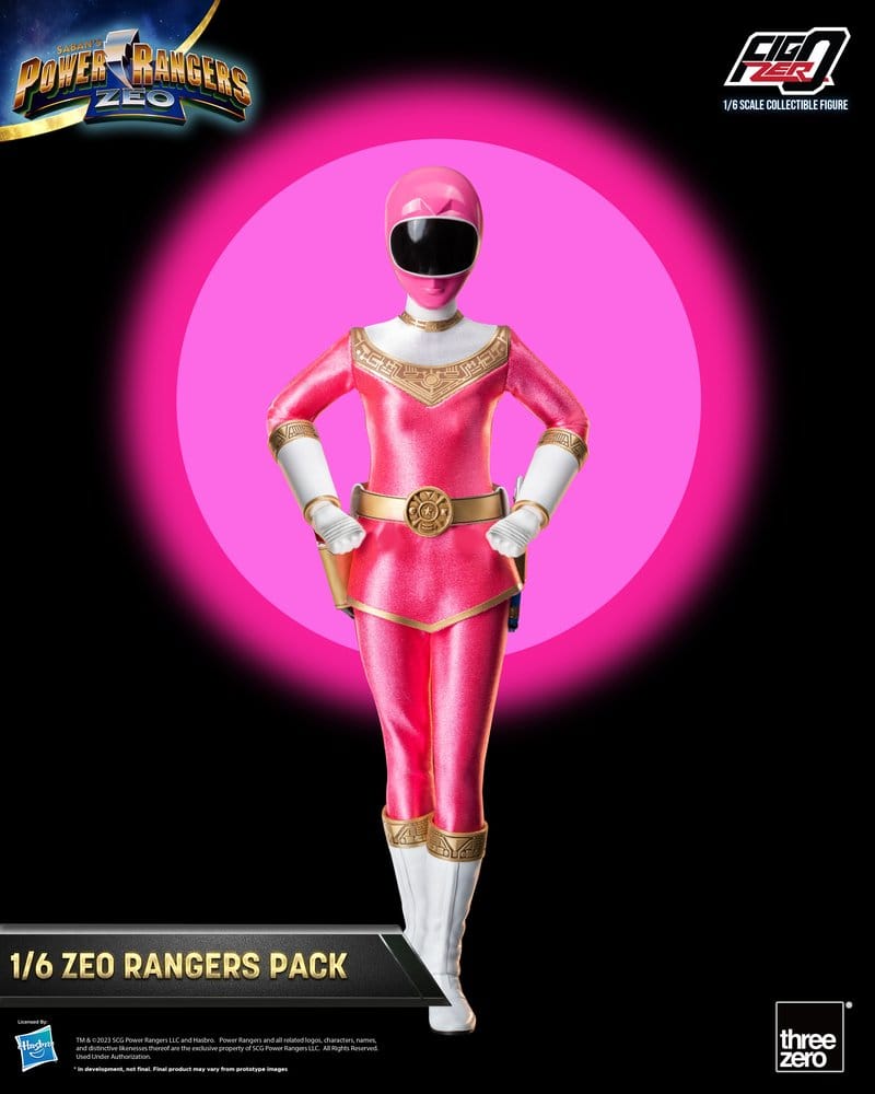 Power Rangers Zeo FigZero Action Figures 1/6 5-Pack Zeo Rangers 30 cm