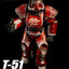 Fallout Action Figure 1/6 T-51 Nuka Cola Power Armor 37 cm