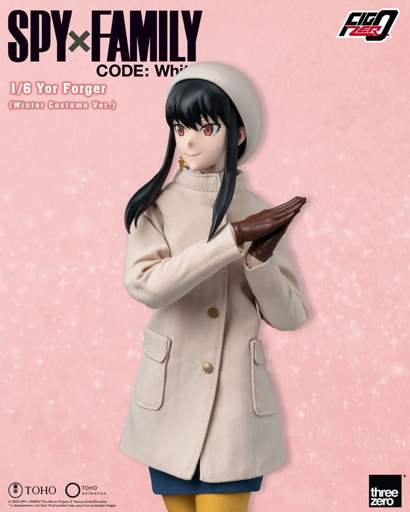 Spy x Family FigZero Action Figure 1/6 Yor Forger (Winter Costume Ver.) 31 cm