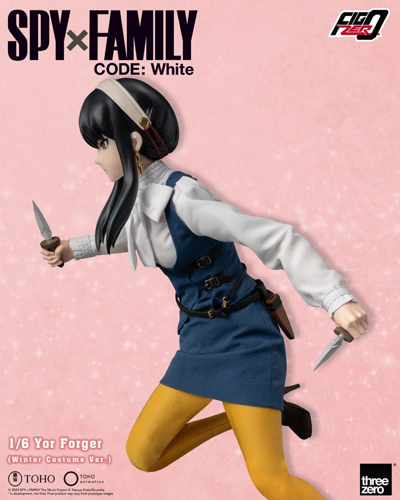 Spy x Family FigZero Action Figure 1/6 Yor Forger (Winter Costume Ver.) 31 cm