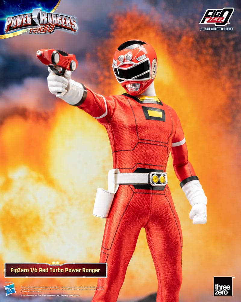 Power Rangers Turbo FigZero Action Figure 1/6 Red Turbo Power Ranger 30 cm