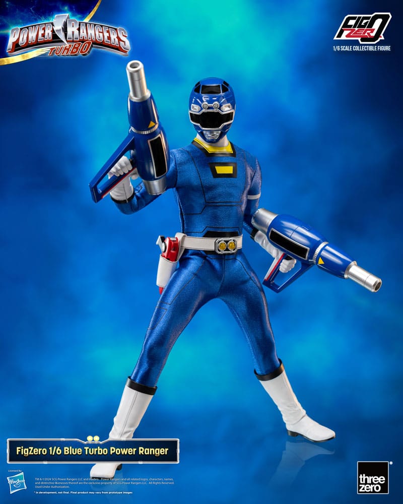 Power Rangers Turbo FigZero Action Figure 1/6 Blue Turbo Power Ranger 30 cm