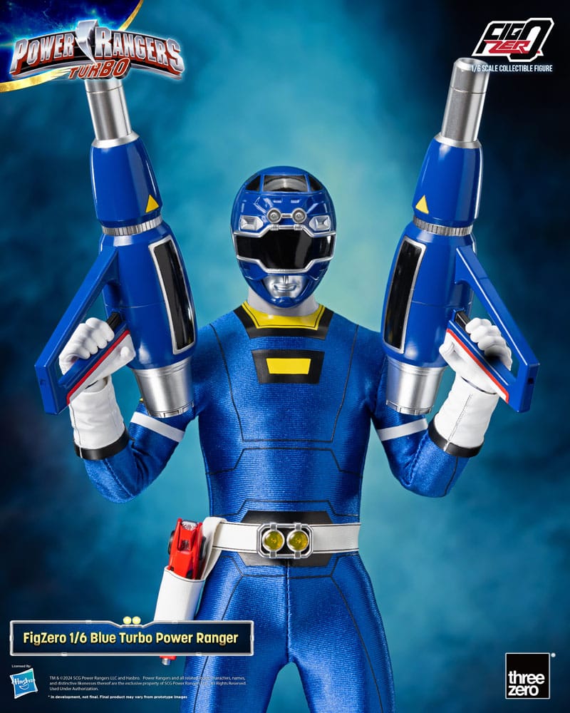 Power Rangers Turbo FigZero Action Figure 1/6 Blue Turbo Power Ranger 30 cm