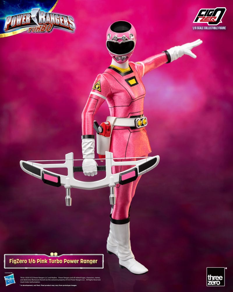 Power Rangers Turbo FigZero Action Figure 1/6 Pink Turbo Power Ranger 30 cm