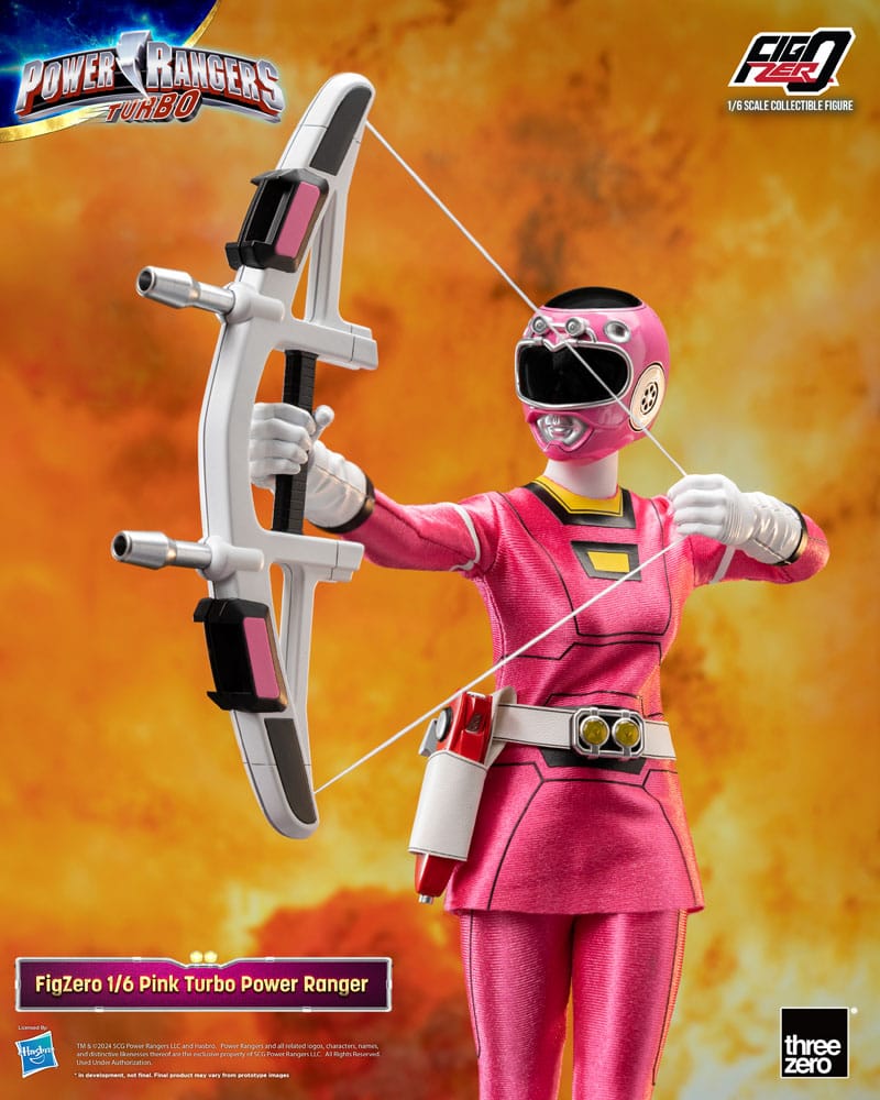 Power Rangers Turbo FigZero Action Figure 1/6 Pink Turbo Power Ranger 30 cm