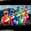 Power Rangers Turbo FigZero Action Figures 1/6 5-Pack Turbo Power Rangers 30 cm