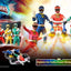 Power Rangers Turbo FigZero Action Figures 1/6 5-Pack Turbo Power Rangers 30 cm