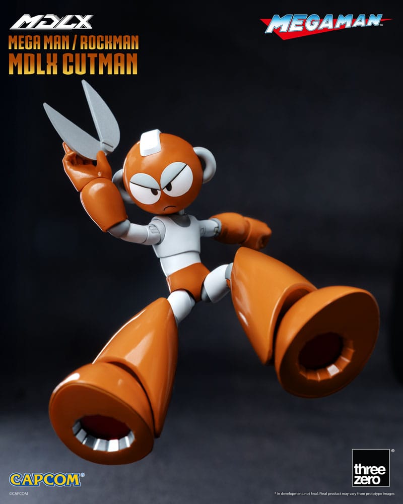 Mega Man MDLX Action Figure Rockman / Mega Man Cutman 12 cm