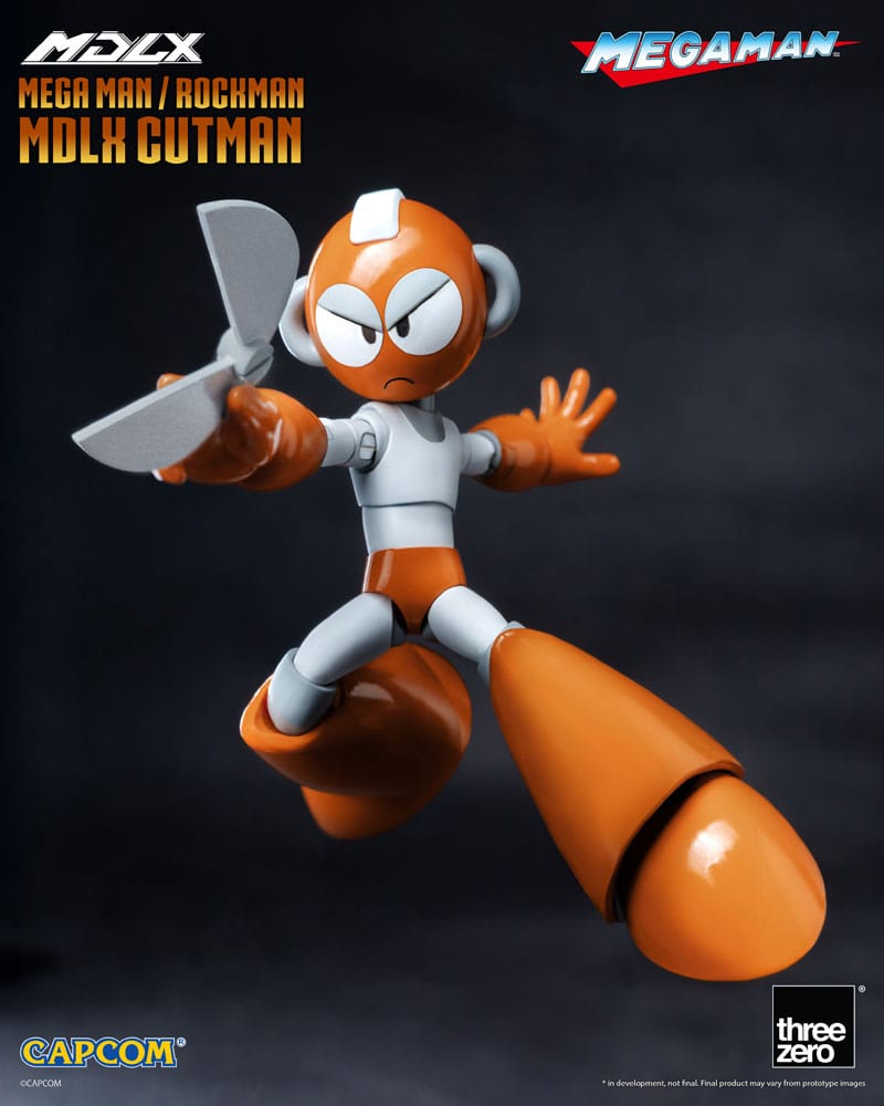 Mega Man MDLX Action Figure Rockman / Mega Man Cutman 12 cm