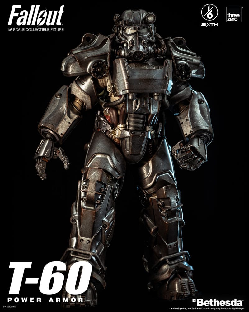 Fallout FigZero Action Figure 1/6 T-60 Power Armor 37 cm