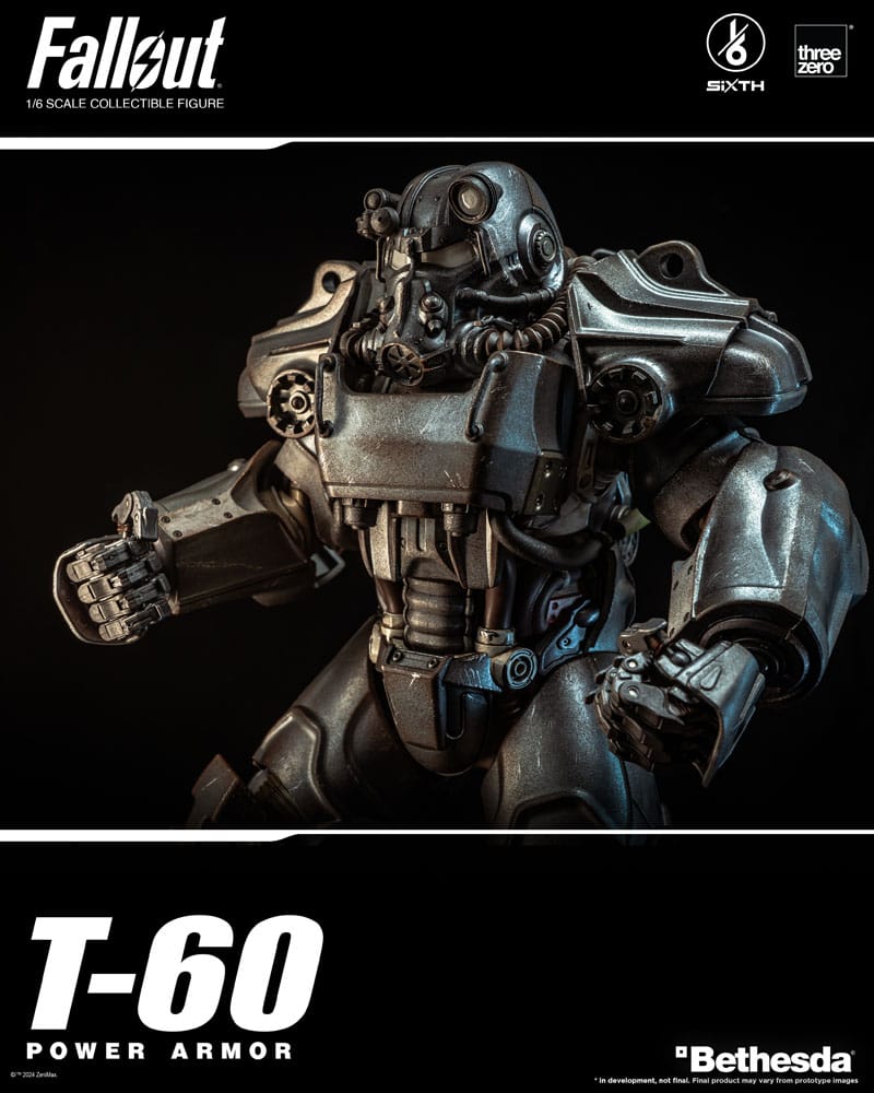 Fallout FigZero Action Figure 1/6 T-60 Power Armor 37 cm