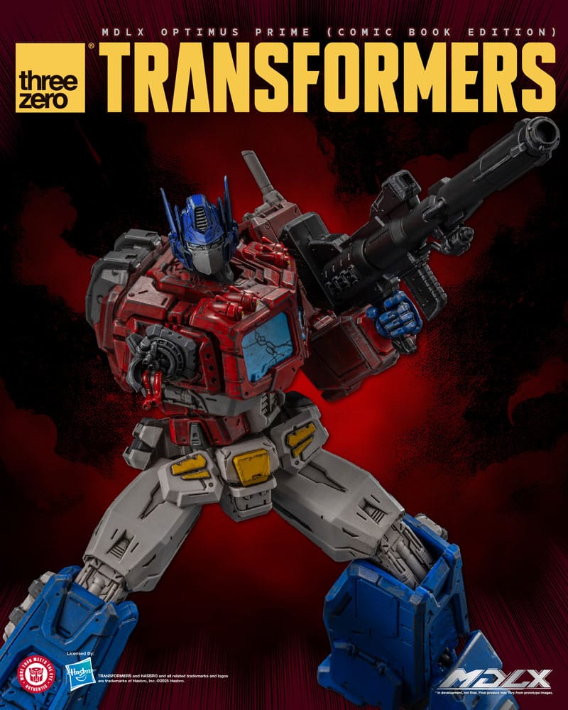 Transformers MDLX Action Figure Optimus Prime (Comic Book Edition) 18 cm