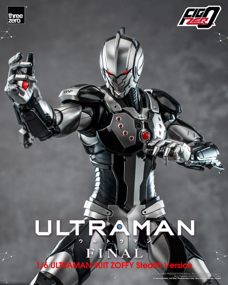 Ultraman Final FigZero Action Figure 1/6 Ultraman Suit Zoffy Stealth Version 30 cm