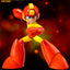 Mega Man MDLX Action Figure Mega Man / Rockman (Fire Storm) 10 cm