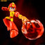 Mega Man MDLX Action Figure Mega Man / Rockman (Fire Storm) 10 cm