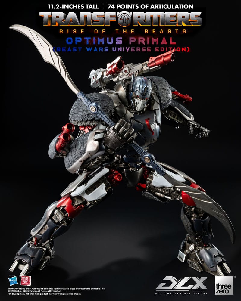 Transformers: Rise of the Beasts DLX Action Figure Optimus Primal (Beast Wars Universe Edition) 29 cm