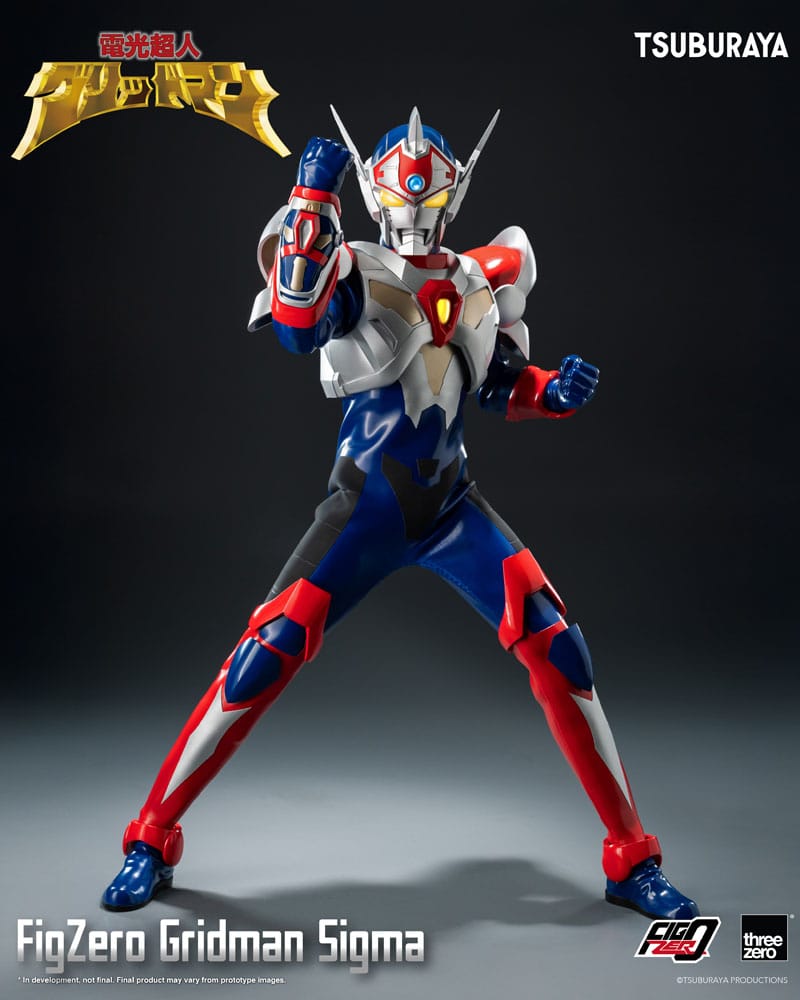 Gridman the Hyper Agent: Revenge of Neo Evil Lord FigZero Action Figure Gridman Sigma 30 cm