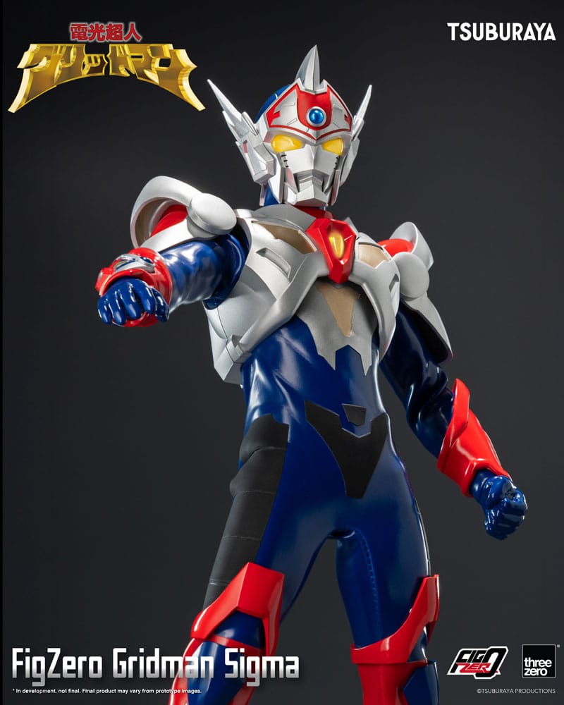 Gridman the Hyper Agent: Revenge of Neo Evil Lord FigZero Action Figure Gridman Sigma 30 cm