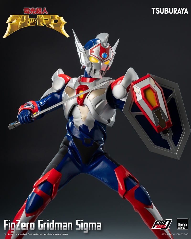 Gridman the Hyper Agent: Revenge of Neo Evil Lord FigZero Action Figure Gridman Sigma 30 cm