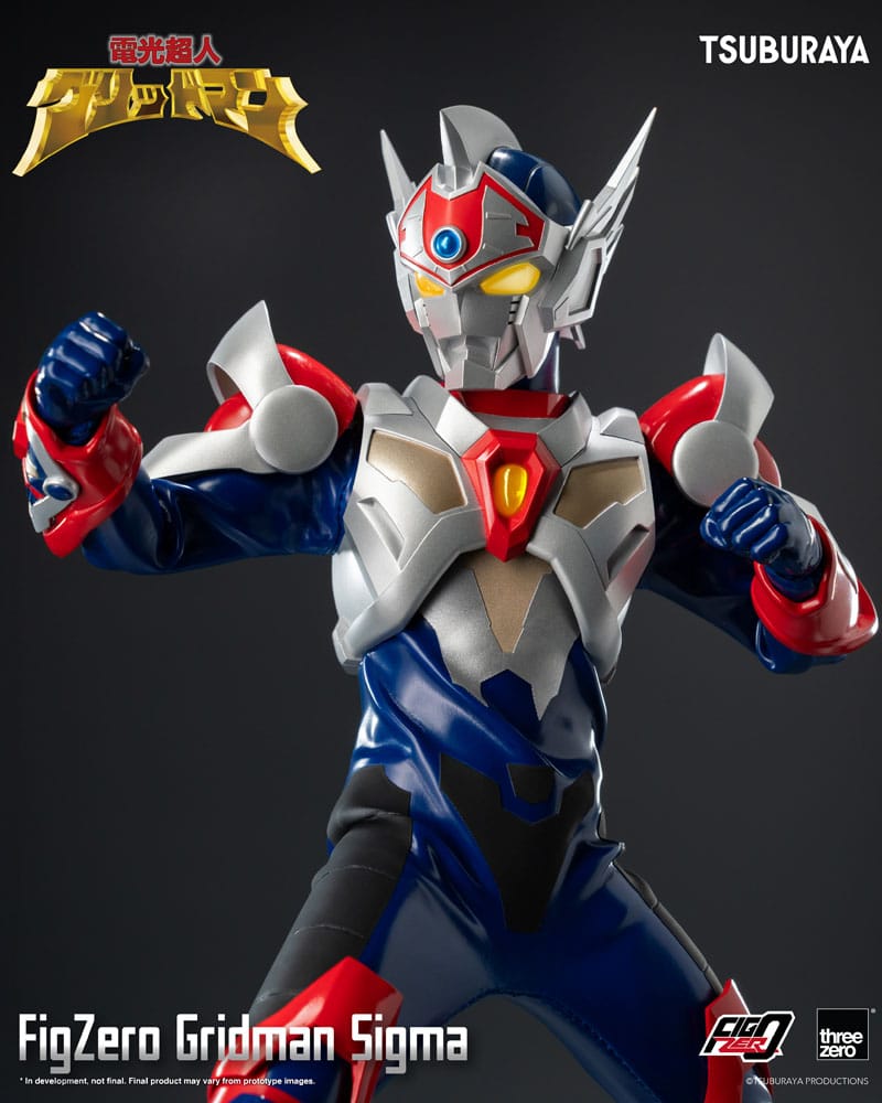 Gridman the Hyper Agent: Revenge of Neo Evil Lord FigZero Action Figure Gridman Sigma 30 cm