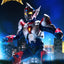 Gridman the Hyper Agent: Revenge of Neo Evil Lord FigZero Action Figure Gridman Sigma 30 cm